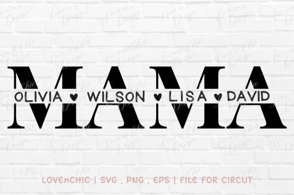 Happy Mather s Day - Mama Monogram PNG