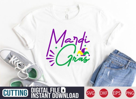 Mardi Gras SVG Craft: Graphics Review for T-Shirt Designs & Brands