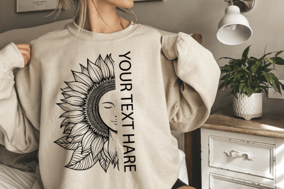 Sunflower MOM Monogram SVG PNG Design