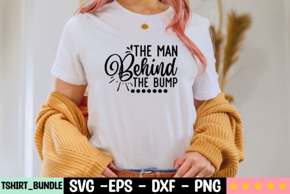 The Man Behind the Bump Craft SVG: T-Shirt Graphics Review