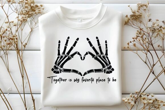 Together is My Favorite Place Graphics for T-Shirt Designs