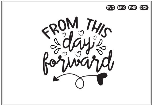 Wedding SVG Graphics for Crafts and T-Shirt Sales