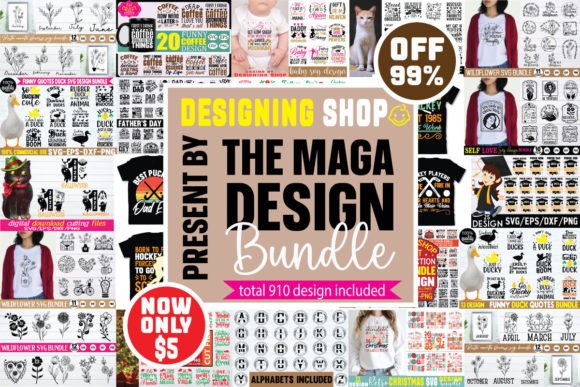 Whole Shop T-shirt Designs Bundle